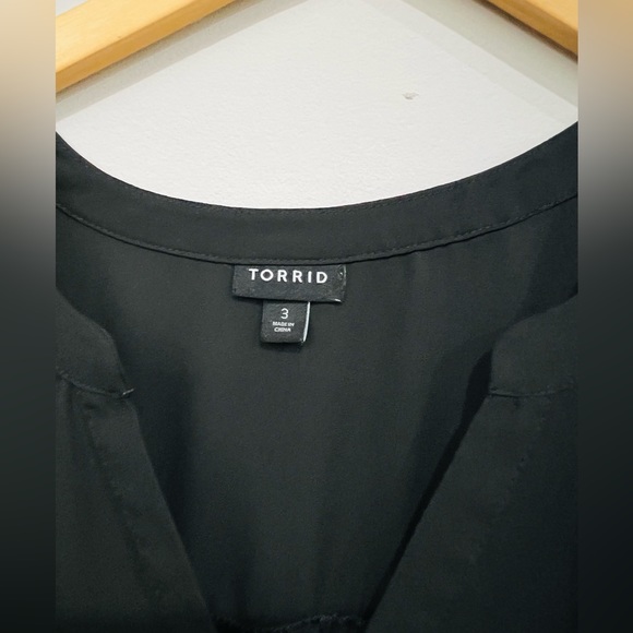 Torrid Black Blouse - Picture 3 of 3